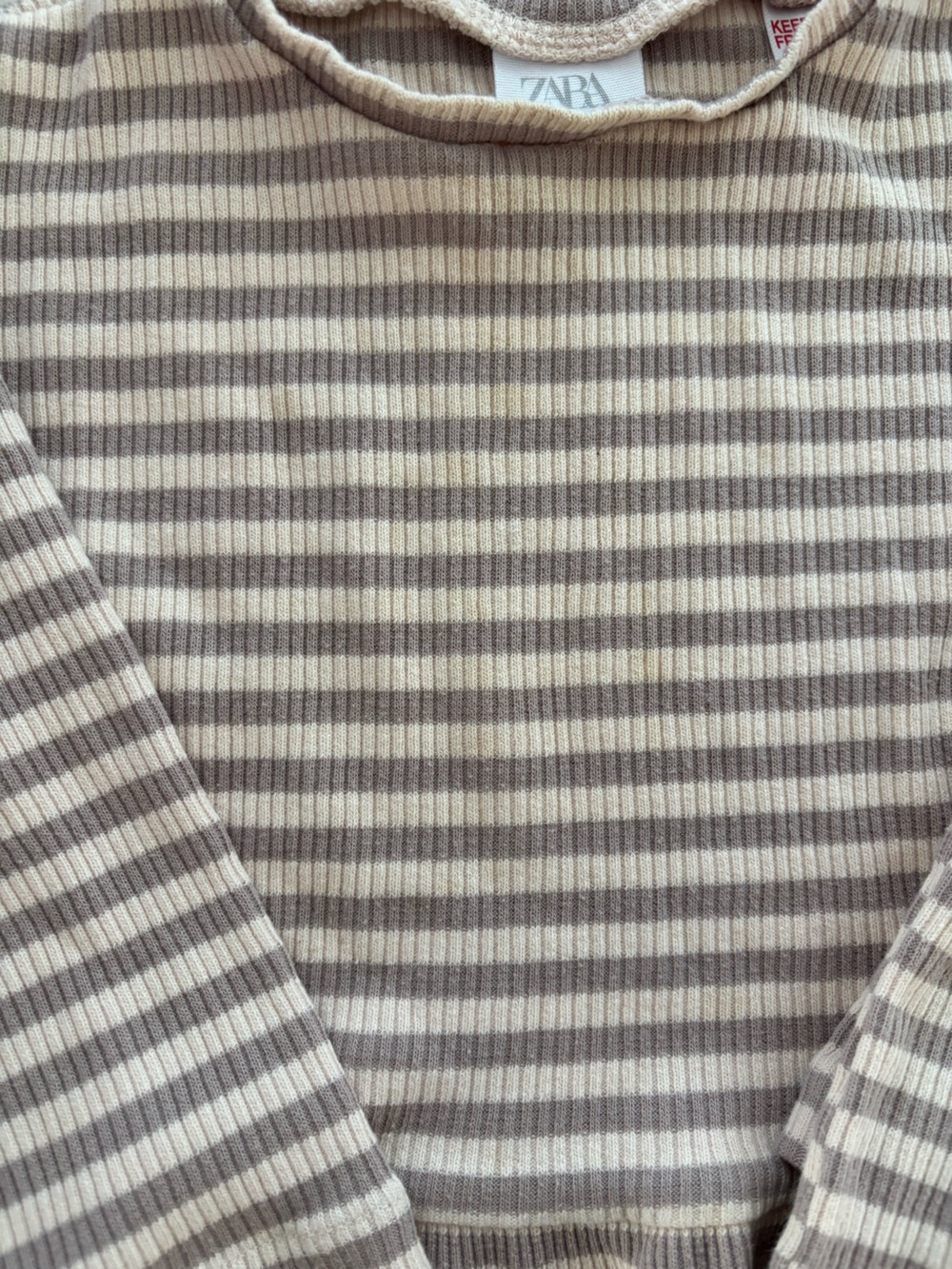 Zara Ribbed Striped set - Picture 2 of 4